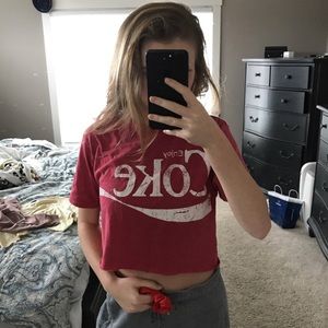 coke cropped tshirt UPDATED PHOT